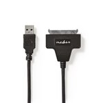 NEDIS Adaptateur pour Disque Dur - USB 3.0 - SATA - pour les disques durs 2,5 (USARU3100BK)