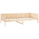 vidaXL Lit de jour Bois massif de pin 90x190 cm