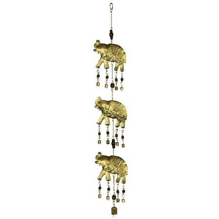 Mobile métal clochettes 3 éléphants