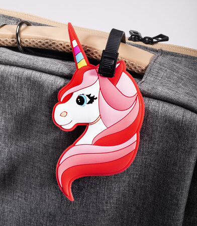 Étiquette pour bagage - licorne
