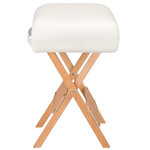 Tectake Accessoires pour table de massage - blanc
