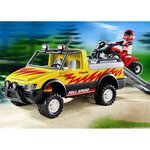 PLAYMOBIL - Pick up & Quad de Course - Rouge