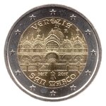 Pièce de monnaie 2 euro commémorative italie 2017 – basilique saint-marc de venise