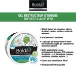 Destructeur d'odeurs gel, parfum Thé vert et Aloé Vera - pot 300 g