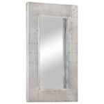 vidaXL Miroir de style aviation 80x50 cm Métal