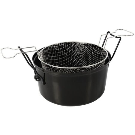 Crealys Friteuse - 505629 - Ø28Cm Emaille Induction
